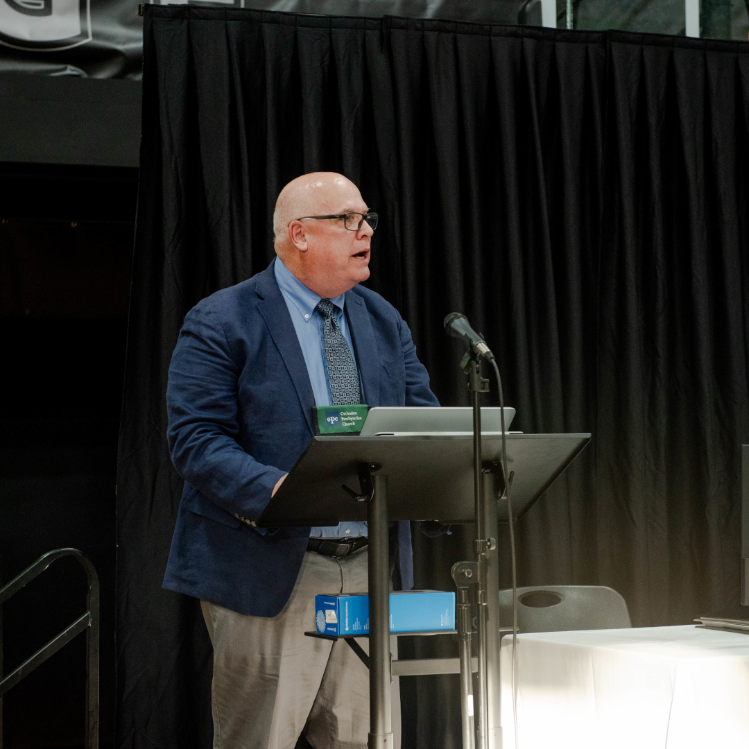 Douglas Clawson Addresses the Assembly